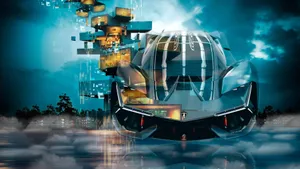 Sleek And Stylish Modern Car Concept Wallpaper