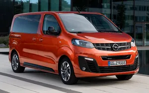 Sleek And Stylish Opel Zafira On The Road Wallpaper