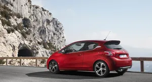Sleek And Stylish Peugeot 208 In Pristine Condition Wallpaper