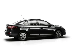 Sleek And Stylish Renault Fluence On The Road Wallpaper
