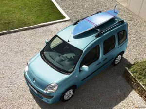Sleek And Stylish Renault Kangoo On A Road Wallpaper