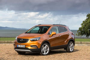 Sleek And Stylish - The Opel Mokka In Action Wallpaper