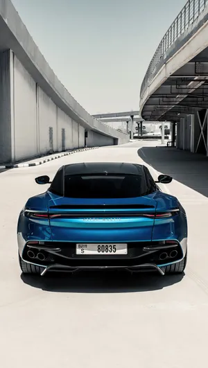 Sleek Aston Martin Dbs Superleggera On Display Wallpaper