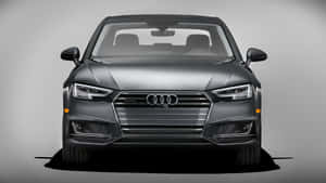 Sleek Audi A4 In Action Wallpaper