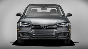 Sleek Audi A4 In Action Wallpaper