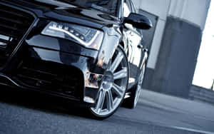 Sleek Audi S8 Delivering Shear Driving Pleasure Wallpaper