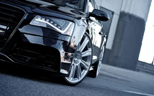 Sleek Audi S8 Delivering Shear Driving Pleasure Wallpaper