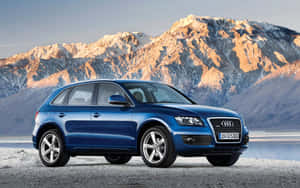 Sleek Audi Sq5 On The Road Wallpaper