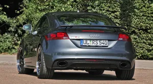 Sleek Audi Tt Sports Coupe In Action Wallpaper