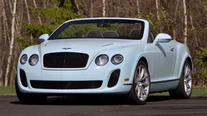 Sleek Bentley Continental Supersports In Action Wallpaper