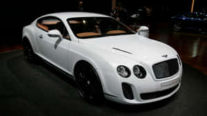 Sleek Bentley Continental Supersports In An Urban Environment Wallpaper