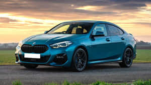 Sleek Bmw 2 Series In Action Wallpaper