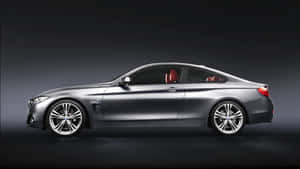 Sleek Bmw 4 Series In Action Wallpaper