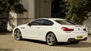 Sleek Bmw 6 Series In Motion Wallpaper