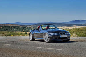 Sleek Bmw Z3 Roadster In Action Wallpaper