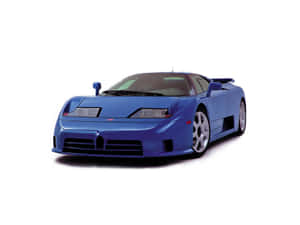 Sleek Bugatti Eb110 In Its Full Glory Wallpaper