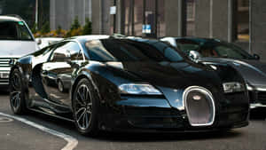 Sleek Bugatti Veyron In Action Wallpaper