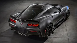 Sleek Chevrolet Corvette Grand Sport In Action Wallpaper