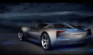 Sleek Chevrolet Corvette Stingray In Vibrant Setting Wallpaper