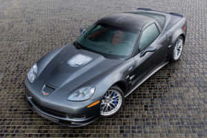 Sleek Chevrolet Corvette Zr1 On The Road Wallpaper