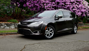 Sleek Chrysler Pacifica On The Road Wallpaper