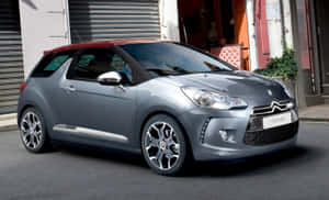 Sleek Citroen Ds3 In Dynamic Motion Wallpaper