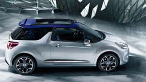 Sleek Citroen Ds3 In Monochrome Wallpaper