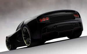 Sleek Customized Sports Car Wallpaper