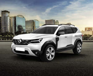 Sleek Dacia Car Showcased Front And Center Wallpaper