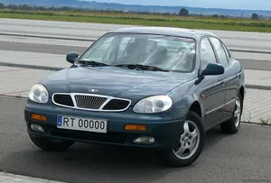 Sleek Daewoo Vehicle In Motion Wallpaper