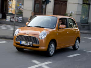 Sleek Daihatsu Trevis In Classic Silver Wallpaper