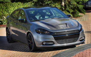 Sleek Dodge Dart In Action Wallpaper