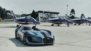 Sleek Ds Automobiles Luxury Car On Display Wallpaper