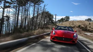 Sleek Ferrari California T - Unmatched Style And Performance Wallpaper