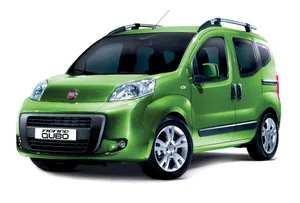 Sleek Fiat Fiorino In An Urban Setting Wallpaper