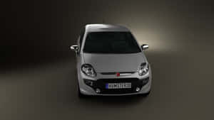 Sleek Fiat Punto In Stunning Urban Backdrop Wallpaper