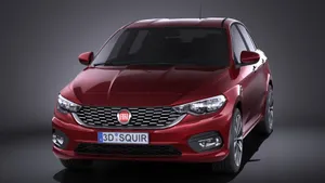 Sleek Fiat Tipo On The Road Wallpaper