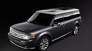 Sleek Ford Flex On Scenic Route Wallpaper