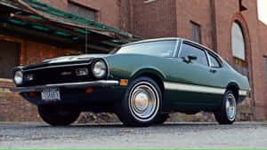 Sleek Ford Maverick Cruising Along A Picturesque Coastline Wallpaper