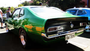 Sleek Ford Maverick On An Open Road Wallpaper