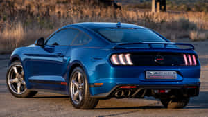 Sleek Ford Mustang California Special Cruising On The Open Road Wallpaper