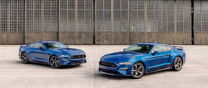 Sleek Ford Mustang California Special Cruising The Streets Wallpaper