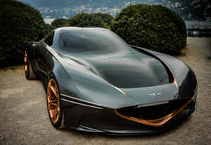 Sleek Genesis Essentia Concept Car Wallpaper