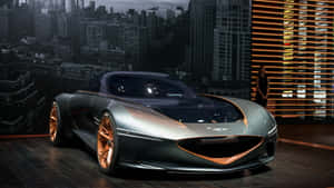 Sleek Genesis Essentia Concept Car Wallpaper