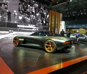 Sleek Genesis Essentia Luxury Electric Concept Wallpaper