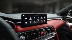 Sleek Genesis G70 In Motion Wallpaper