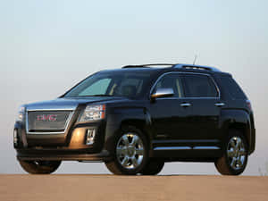 Sleek Gmc Terrain Cruising The Open Road Wallpaper