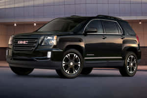 Sleek Gmc Terrain In A Scenic Landscape Wallpaper