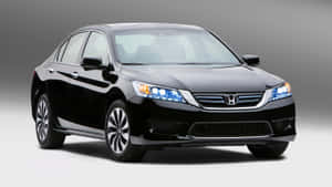 Sleek Honda Accord In Motion Wallpaper