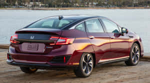 Sleek Honda Clarity In Nature Wallpaper